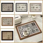 Non-slip Coffee Machine Mat Absorbent Tableware Pad Kitchen Drain Pad home