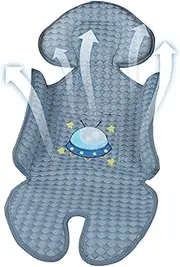 Baby Car Seat Cooling Pad | Breathable Cooling Mat Car Seat Cooling Pad | Gel Cooling Pad, Anti-Slip Seat Pad Cushion Liner for Stroller, Baby Dining Chair