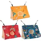 Shed Hamster House Plush Hideaway Pet Tent Sleeping Bed Bird Hut Parrot Hammock