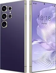 [Numanda] 8-core high-Speed chip, 6.75-inch Screen, Android Phone, 4GRAM+64GROM/TF128GB, 4G LTE FDD TDD, 8MP+ 16MP Camera, 4000mah, Unlocked Phone (Purple)