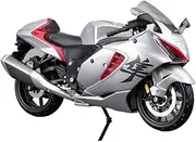 Limited Edition Metal Simulation Motorcycle 1:12 for Suzuki 2022 Hayabusa Alloy Sports Motorcycle Model Adult Hobby Collection Ornament Display Souvenir