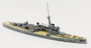 Navis 105S British Battleship Colossus 1911 Special Painting 1/1250 Scale Model