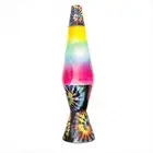 Tie Dye Diamond Motion Lava Lamp
