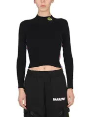 [Barrow] Barrow-Top With Logo And Colored Bands-Donna S