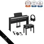 Yamaha P-225B Digital Piano with dedicated stand height adjustable stool 3