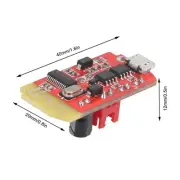 Stereo Power Amplifier Module 4.2 5W+5W Audio AMP Board With USB Charging.