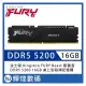 金士頓 Kingston FURY Beast 獸獵者 DDR5 5200 16GB 桌上型超頻記憶體