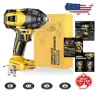 High Torque 1/2 Inch Brushless Impact Wrench for DeWalt 20V MAX - Tool Only