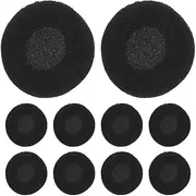 KONTONTY 10pcs Memory Foam Earpads 40mm Headset Pad Soft Foam Speaker Foam 40mm Earbud 40mm Headset Ear Covers Replacement Ear Cushions Headphones Ear Pads Cushion Cover Earphone