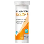 Blackmores Vitamin C 1000, Echinacea + Zinc Effervescent Tab X 10