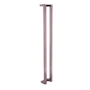 120 cm ROSE GOLD SATIN Offset Front Door Handle - Milton Series