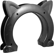 NOLITOY Cat Corridor Tunnel Door for Interior Use Easy Install Pet Door Corrosion Resistant Cat Access Pass for Home Use