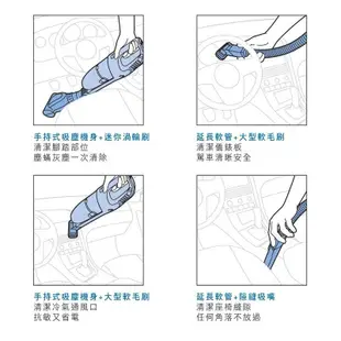 PHILIPS飛利浦 吸塵器車用清潔組 FC6075 僅配件無機身 適用吸塵器FC6404/FC6407/FC6168