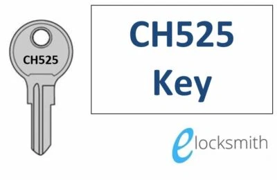 CH525 Key Fits Tool Box, Paddle, Whale Tail Lock, Caravan storage + others