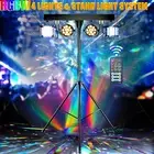 DJ Lighting Par Can Strobe Lights DMX RGB Stage Light Party Lights with Stand