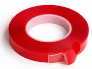 50 Meters Double Sided Strong Economy Adhesive Super Sticky Clear Tape 5/10mm
