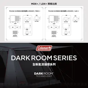 Coleman 美國 TOUGH SCREEN 氣流循環 2-ROOM /LDX +CM-39083 (10折)