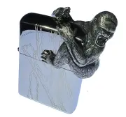 Zippo lighter - Animal series Gorilla 3D Limited Edition 0427/2500 pcs. New