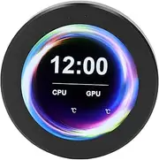 CPU Cooler LCD Display, AIO Computer Temp Monitor for Water Cooling Systems, 360 Degree Rotation, 2.1in IPS LCD Screen, PC Computer Accessories, Gaming PC Parts ARGB Case