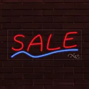 BRAND NEW "SALE" w/UNDERLINE 30x12X1 INCH LED FLEX INDOOR SIGN 30118