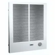 Broan 198 White Wall Heater With Built-In Thermostat, 4000W