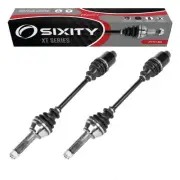 2 pc Sixity XT Center Left Right Axles for Polaris Ranger 6x6 700 EFI 800 0z