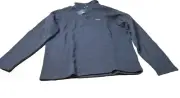 NWT Ohio State Mens Gray Pullover XL 1/4 Button Up Fleece Lined