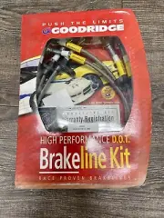 G-Stop Brake Lines Kit - 01-05 Honda Civic (Non-SI) with Rear Disc