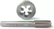 1/2-16 Tap And Die Set, UNS Machine Thread Tap And UNS Round Thread Die Right