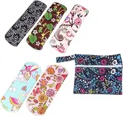 Healeved Breast Pads Menstrual Pads Bamboo Charcoal Sanitary Napkin Washable Reusable Comfortable Panty Liners 1 Pack Bag
