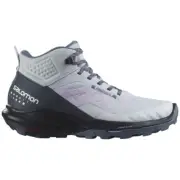 Salomon Outpulse Mid Gore-Tex Women's Hiking Boots, Arctic Ice/India Ink/Orchid