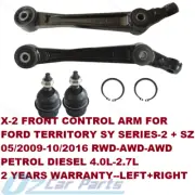 X2 Front Control Arms KIT FOR FORD TERRITORY SZ ALL MODELS NEW PAIR