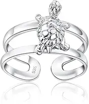 [Hoops & Loops] Sterling Silver Turtle Toe Ring