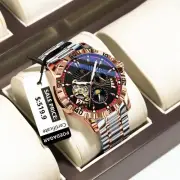 POEDAGAR Luxury Men Clock Hollow Tourbillon Automatic Mechanical Man Watch Water