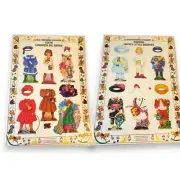 Edith And Edward Old-Fashioned Children Paper Dolls 1988 By Susan Beebe, Rare