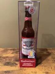 Budweiser Bluetooth Speaker w/ Color Changing Lights! Limited Edition New In Box