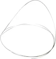 HAMPPLIES Silver Fretwire for Mandolin Banjo Guitar Cupronickel Material for Instrument Repair and