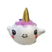 Scented Plush-Covered Unicorn Slow-Rising Squishy