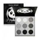 Smoky Gray Black Eyeshadow Palette,Matte Shimmers Neutral Eyeshadow Palette