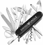 Multi-Function Classic Army Knife A Great Travel Companion that packs 30 EDC Swi