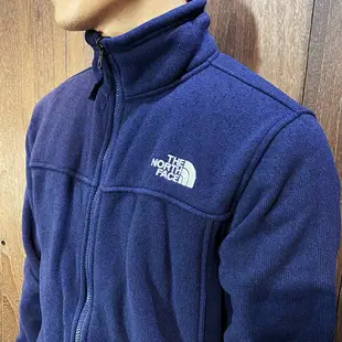 美國百分百【全新真品】THE NORTH FACE 兩件式外套 男款 TNF 保暖 防寒 外套 深藍 CE89