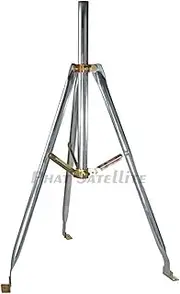 Satellite Tripod for Directv or Dish Network 2" & 1 5/8" OD Satellite Mount Work on FTA as Well