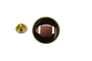 pins pin's badge metal lapel hat button football foot soccer ballon ball