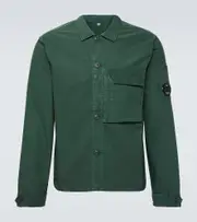 [C.P. Company] C.P. Company Ottoman cotton shirt UK 15 green