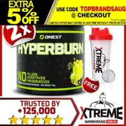 2 X ONEST HYPERBURN 30 SRV//STIM FAT BURNER WEIGHT LOSS OXYSHRED HYPER TWIN PACK