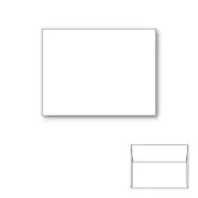 White Booklet Envelopes, White Wove, 28 lb. Size: 9" x 12" - Qty 500 per box