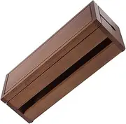 Wood Case Cable Organizer Box Safe Power Plug Arrangement Heat Dissipation Design