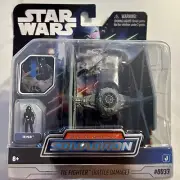 Star Wars Micro Galaxy Squadron TIE Fighter (Battle Damage) Series 2 NIB