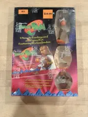 1996 Space Jam Upper Deck Factory Sealed Trading Card Figure Set Michael Jordan