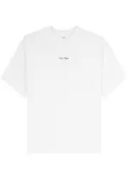 Axel Arigato Sketch Logo-print Cotton T-shirt - White L